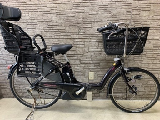 新生活応援SALE 東京23区配達無料　新基準 ブリヂストン　アンジェリーノ　6Ah リチウム 電動自転車 中古 YAMAHA子供乗せ