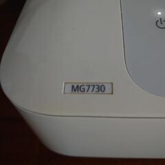 canon PIXUS 7730プリンター＆純正インクの画像