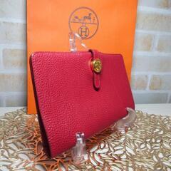 ☆極美品☆本物☆HERMES☆ドゴン　MM　レッド