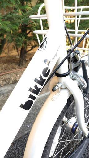 【お取引中】bikke ビッケ 非電動 子供乗せ自転車20インチ ちゃいるどシート付き 