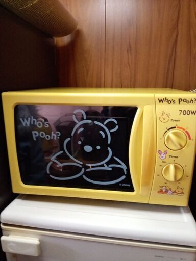 プーさんさんの電子レンジです
