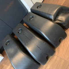 【取引中】サイクルハウス専用重石 4個入り 7kg 注水式 おも...