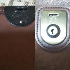 セカンドバッグ　A4すっぽり（茶）の画像