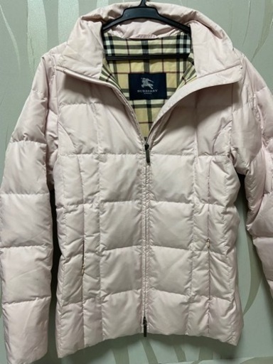 Burberry ロンドン　ダウンジャケット　ピンク