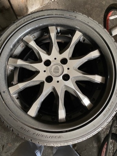 ワークシュバート6.5j 4本205/40/17