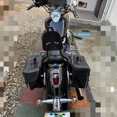 シャドウ400 カスタムnc34 (すかい) 川崎のホンダの中古あげます
