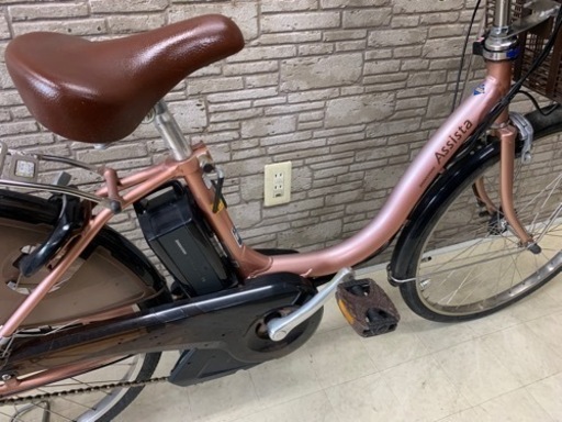 新生活応援SALE 東京23区配達無料　新基準　ブリヂストン　アシスタ　8.7Ah リチウム 電動自転車 中古 24②