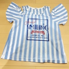 150cm 肩出しTシャツ
