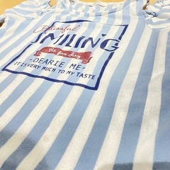 150cm 肩出しTシャツの画像