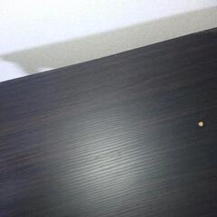 黒い棚  島大付近まで取りに来てくれる方限定でお譲りいたします！ 早い者勝ち！今すぐにでもお越しください。の画像