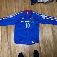 adidas JAPAN 04/05 F•Marinos SizeO 横浜Fマリノス　ユニフォーム　選手仕様　日本製　上下セット
