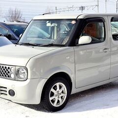 BNZ11 日産 中期型キューブ 切替4WD　車検令和5年5月　...