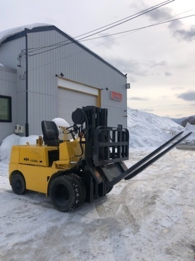 フォークリフト　2.5トン　ヒンジ付き