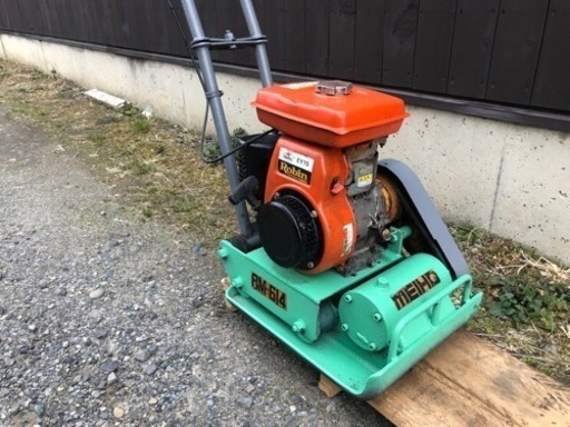 プレートコンパクター 転圧機 ワキタ メイホー MEIHO RM614 中古　引き取り限定品