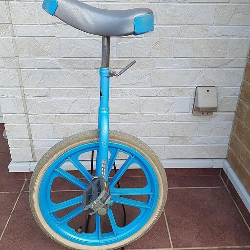 一輪車　18インチ　スタンドつき