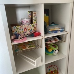KALLAX IKEA ホワイト　シェルフユニット