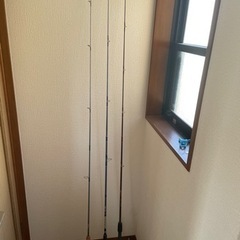 【本日のみの出品】【不定時間終了】【早い者勝ち】バス用ロッド 3本