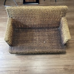 ラタンソファ　【無料】　※マットレス無し