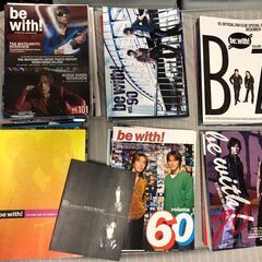 B'zファンクラブ会報誌&ツアーパンフ一冊差し上げます。