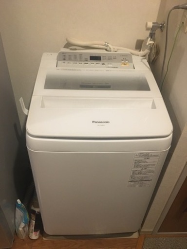 中古　パナソニック洗濯機　NA-FA80H5