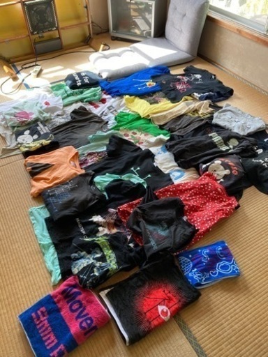 凛として時雨、キュウソネコカミ9mm、かまってちゃん、0.8秒と衝撃ミイラズ等のバンドTシャツ売ります！