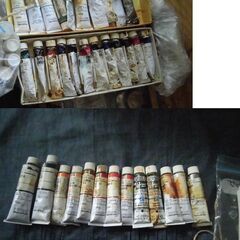 油絵具　画材　あげますの画像
