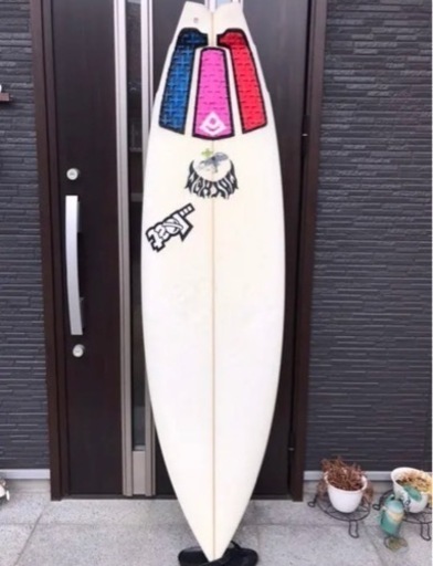 LOSTサーフボード　SUB-SCORCHER2  FCSフィンです