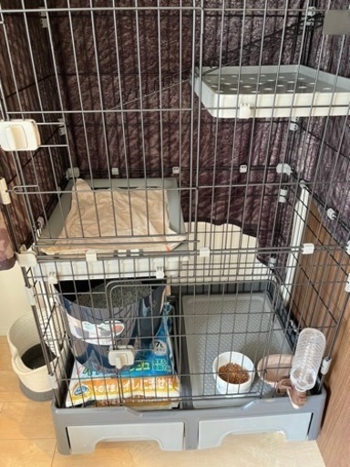猫 ゲージ トイレ セット(これがあれば全部ok)