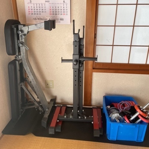 お値段、配送相談可能　ベンチプレスセット