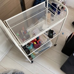 IKEA 本棚　ラック　キャスター付き