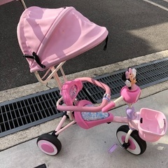 三輪車　ミニーマウス
