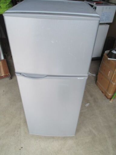 SHARP 　2ドア　冷蔵庫　2015年製　SJ-H12Y-S　中古