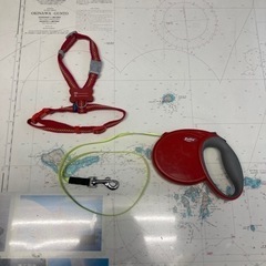 小型犬用　巻き取り式リード　首輪　チワワ　ダックス