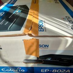 ジャンク品 Epson プリンター802Aの画像