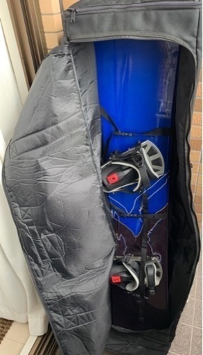 NITRO altasスノーボード バッグ付 鷲柄ブルー