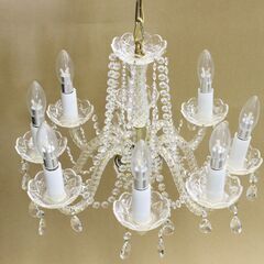 Josef Wranovsky 8灯 クリスタルシャンデリア