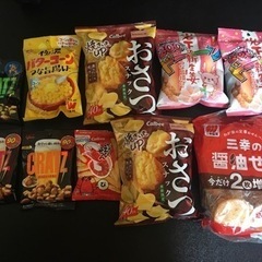 お菓子+ジュース
