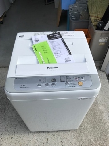 名古屋市郊外配送料無料キャンペーン中　Panasonic  パナソニック　5kg洗濯機NA-F50B10  2017年製