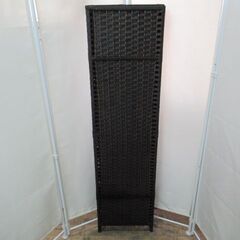 J3693/パーテーション/仕切り/目隠し/折りたたみ/バリ風/おしゃれ/3枚/中古品/の画像