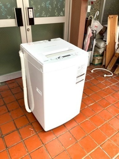 TOSHIBA 洗濯機　AW-45M5 4.5kg 2017年製　清掃済み　動作OK