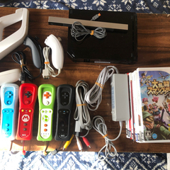 Nintendo Wii 本体、ソフト、リモコン一式