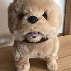 電池で動く犬のおもちゃ差し上げます。