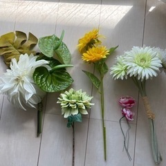 造花です　フランフラン&100円ショップ