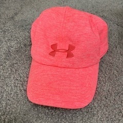 【試着のみ自宅保管】　アンダーアーマー キャップ　ピンク　レディース