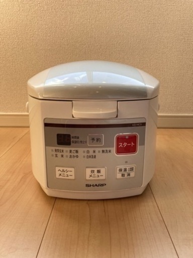 シャープ　炊飯器　3合炊き