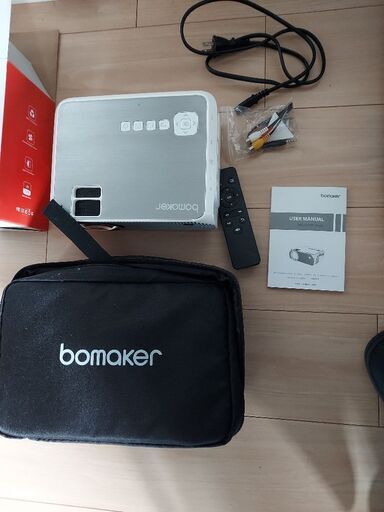 bomaker プロジェクター3600lm 1080pフルHD対応
