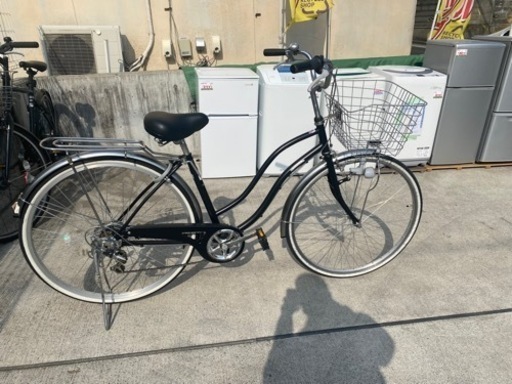 27インチ 6段変速 シティサイクル 学生 一人暮らし 中古自転車