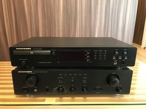 マランツ　CDプレーヤー&プリメインアンプ　marantz CD5000 & PM4200