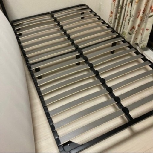 交渉済　セミダブル　ベッド　解体済み　マットレス