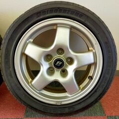 日産純正スカイラインタイプＭ純正アルミホイール中古4本セットセンターキャップ付き